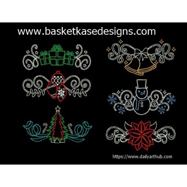 CMAS LINEWORK SET (SET OF 6 DESIGNS)