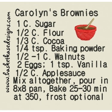 CAROLYNS BROWNIES