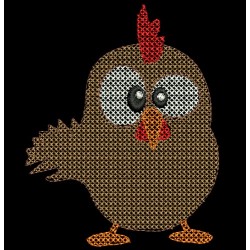 CROSS STITCH ROOSTER