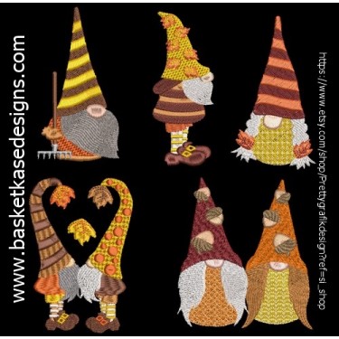 FALL GNOMES SET