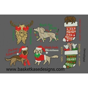 HOLIDAY DOG SET