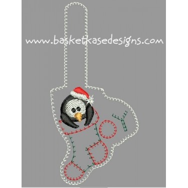 KEY FOB PENGUIN SOCK