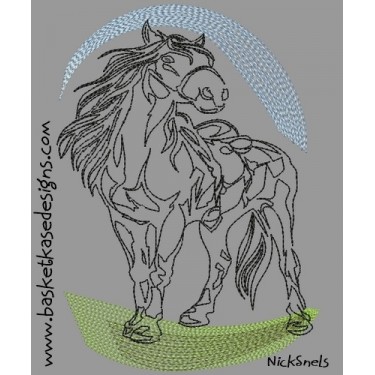 LINEWORK HORSE 8