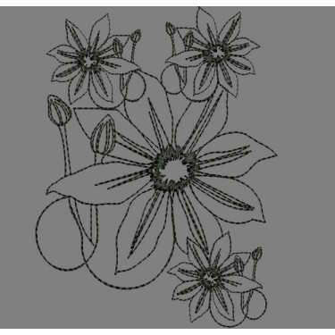 LINEWORK CLEMATUS