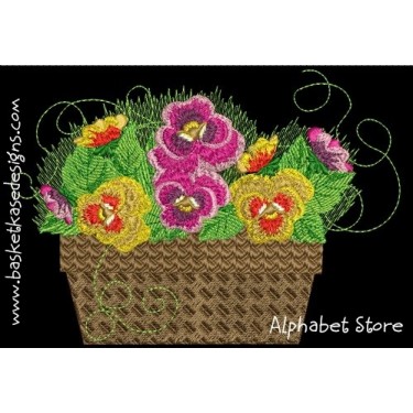 PANSY BASKET