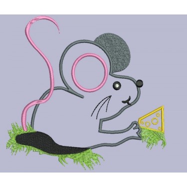 PEGS MOUSE (Applique)