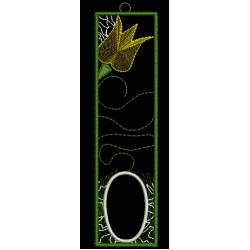 TULIP BOOKMARK APPLIQUE