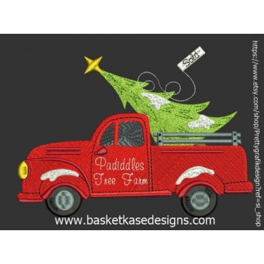 VINTAGE CHRISTMAS TRUCK 3