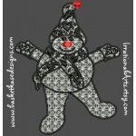 CHRISTMAS DAMASK 7