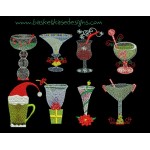 CHRISTMAS DRINKS SET (8 Design Set)