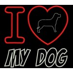 LOVE DOG APPLIQUE
