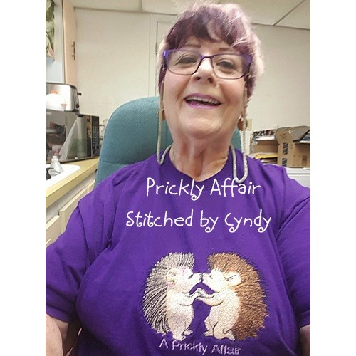 Prickly Affair - Stitched by Cyndy 